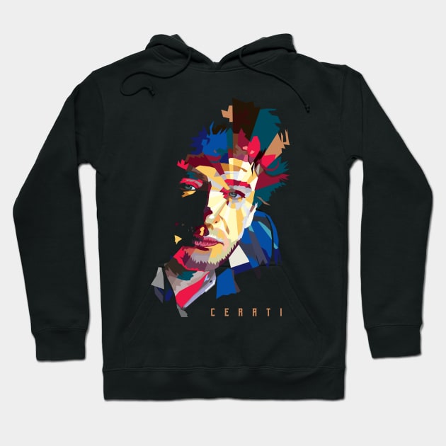 Gustavo Cerati Soda Stereo Hoodie by Sauher